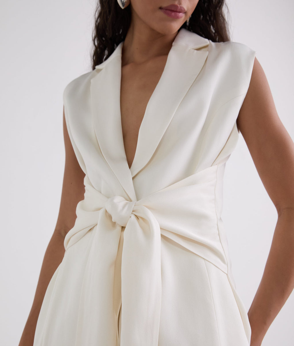 FLUID WRAP WAISTCOAT