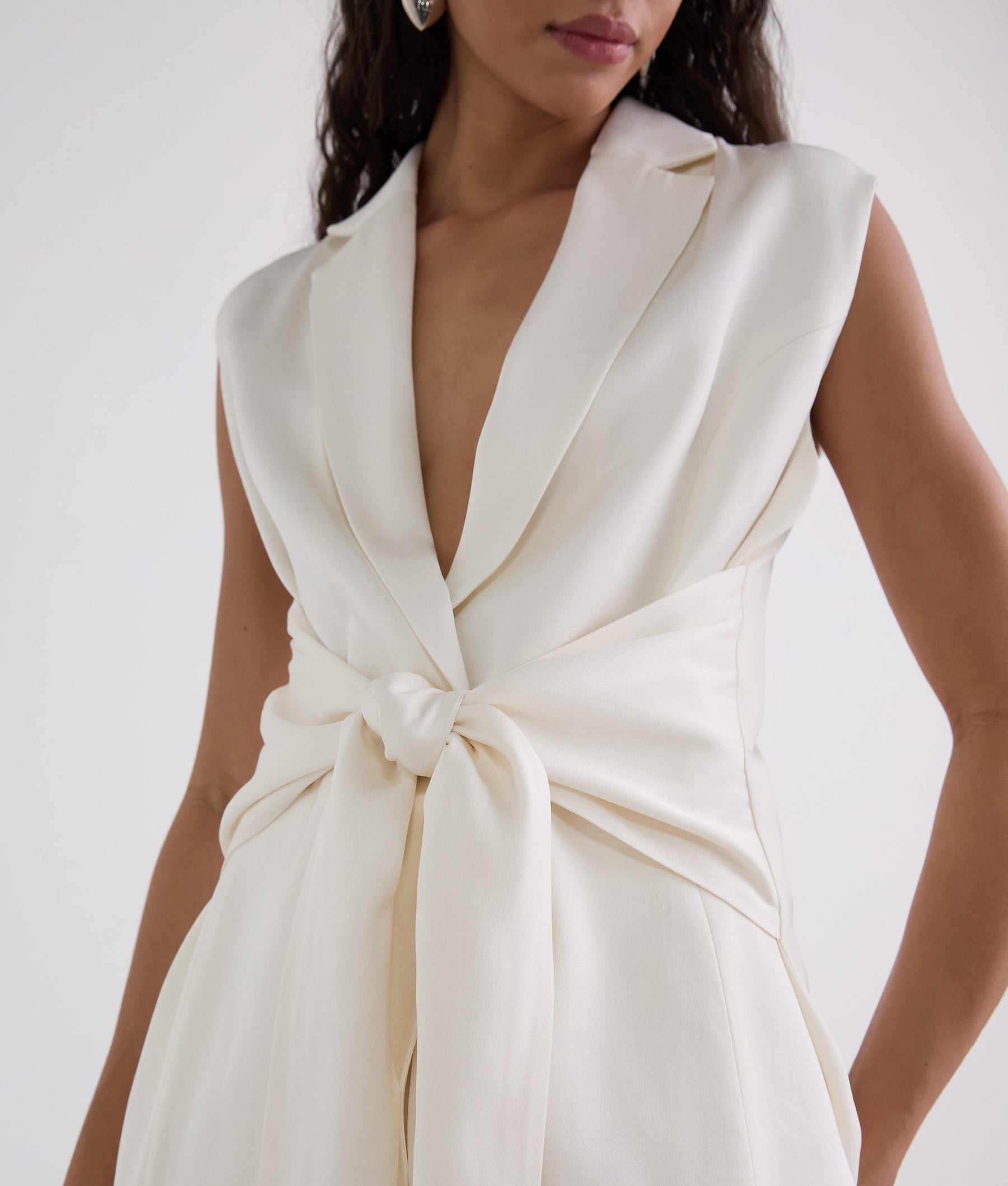 FLUID WRAP WAISTCOAT