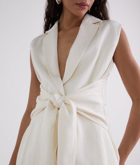 FLUID WRAP WAISTCOAT