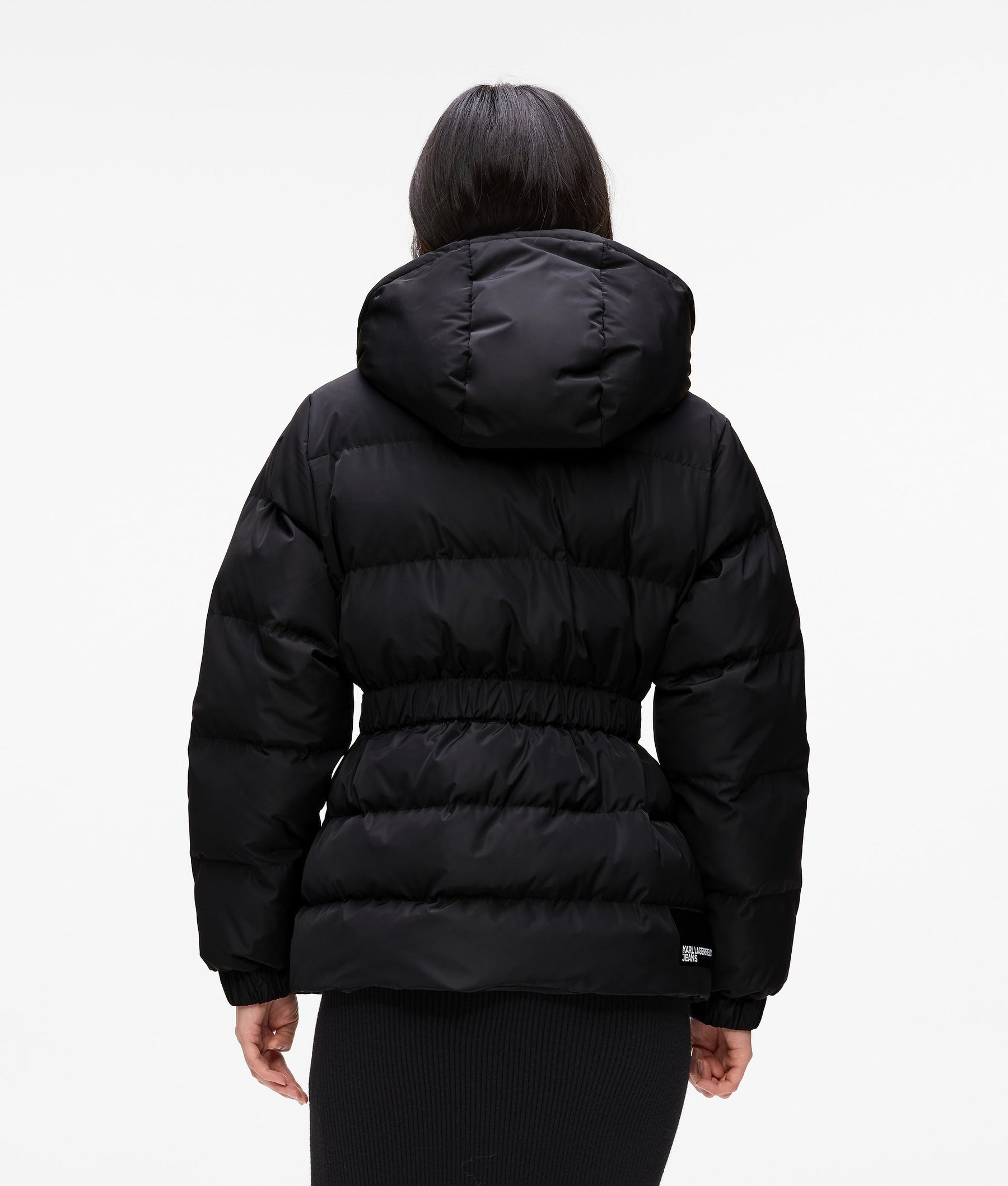 BELTED PUFFER JACKET