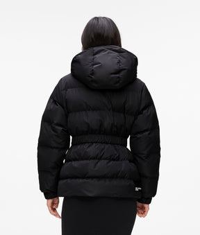 BELTED PUFFER JACKET