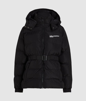 BELTED PUFFER JACKET