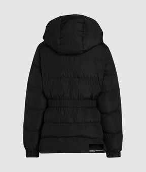 BELTED PUFFER JACKET