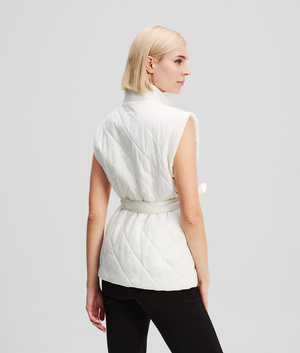LIGHTWEIGHT QUILTED WAISTCOAT
