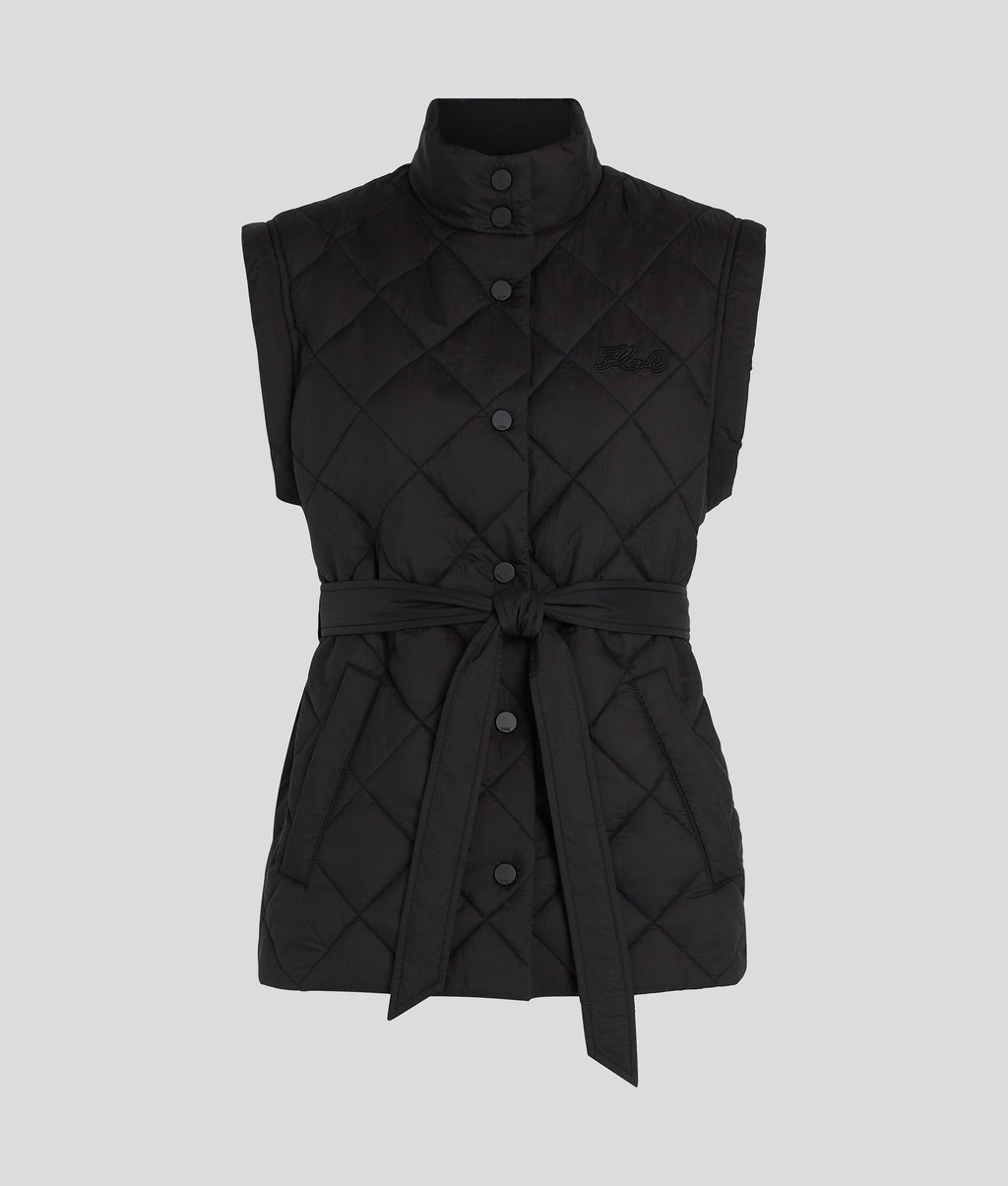 LIGHTWEIGHT QUILTED WAISTCOAT