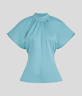 ZIP-DETAIL T-SHIRT