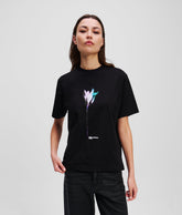 FLORAL-PRINT T-SHIRT
