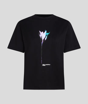 FLORAL-PRINT T-SHIRT