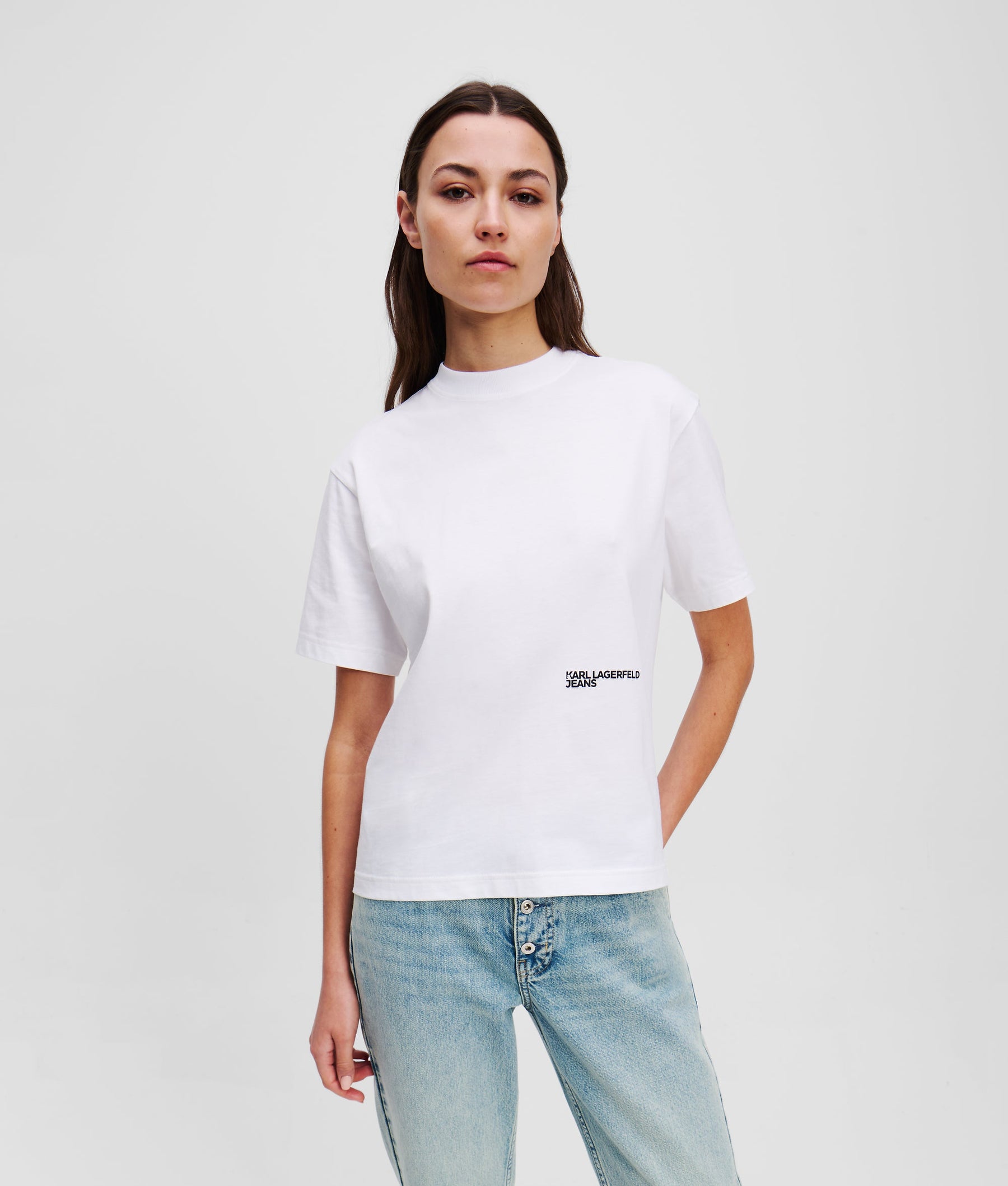 FLORAL-PRINT T-SHIRT