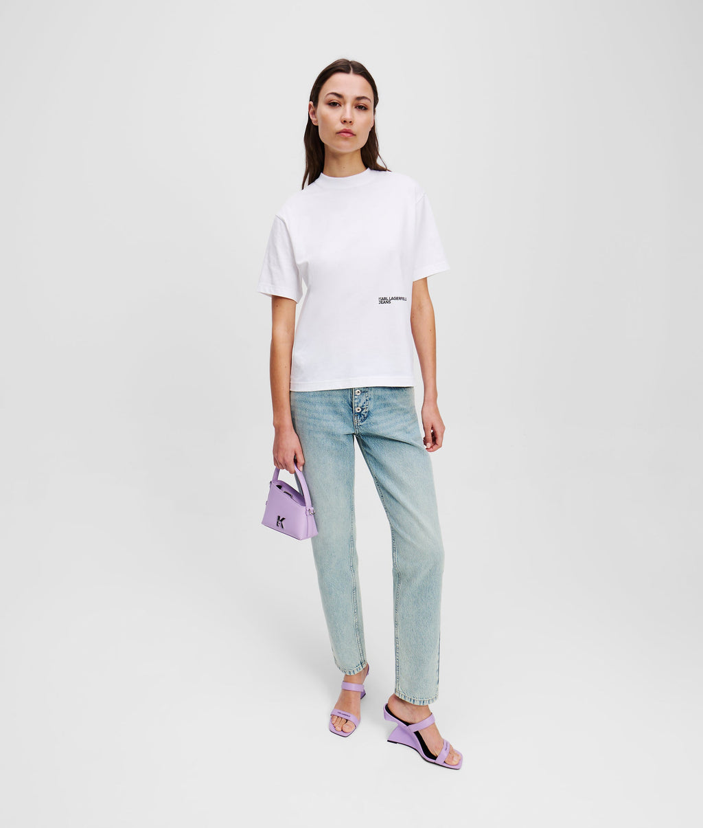 FLORAL-PRINT T-SHIRT