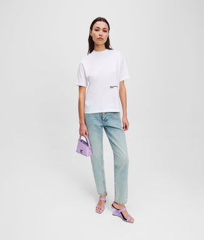 FLORAL-PRINT T-SHIRT