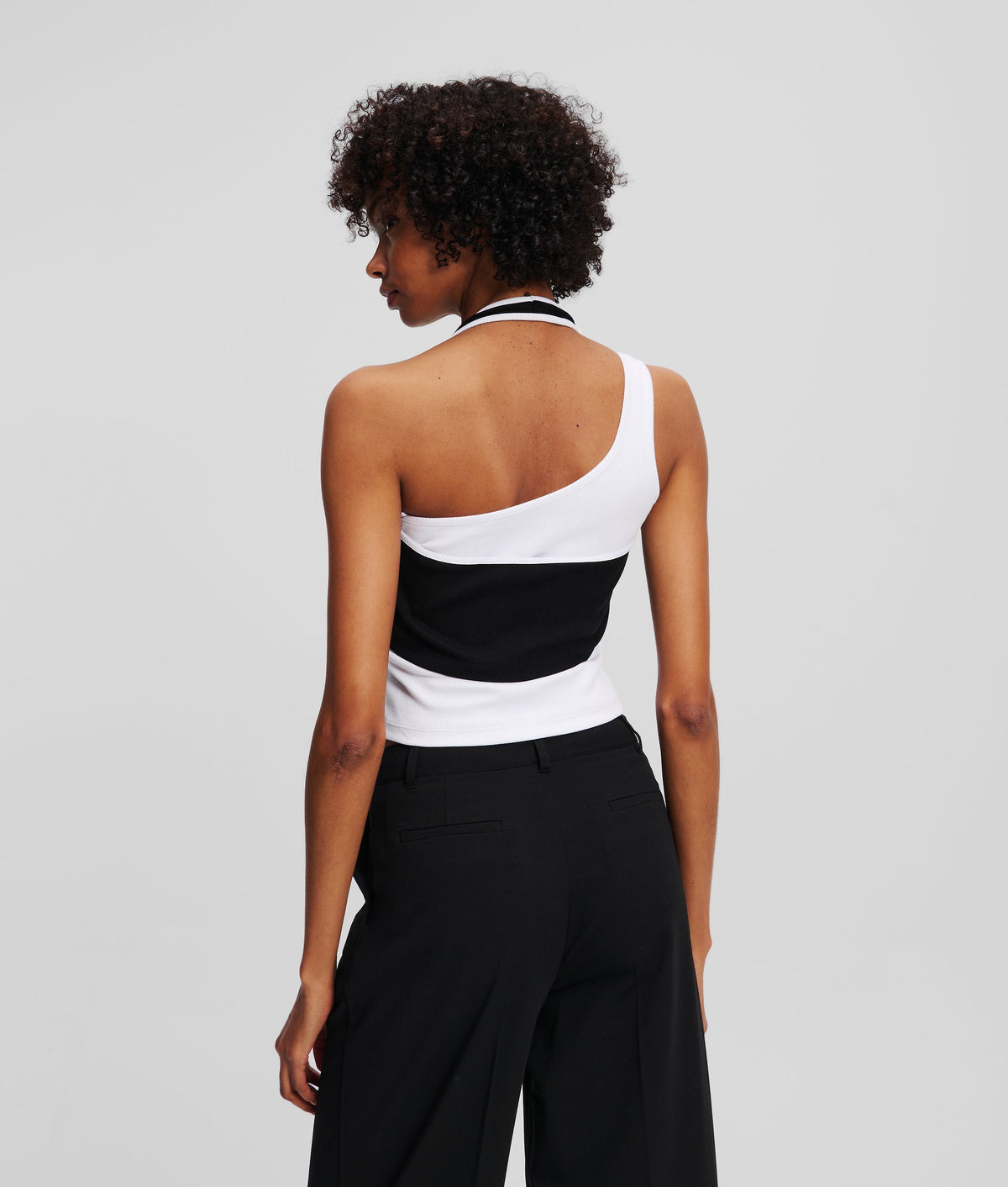 LAYERED RIBBED VEST