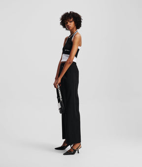 LAYERED RIBBED VEST