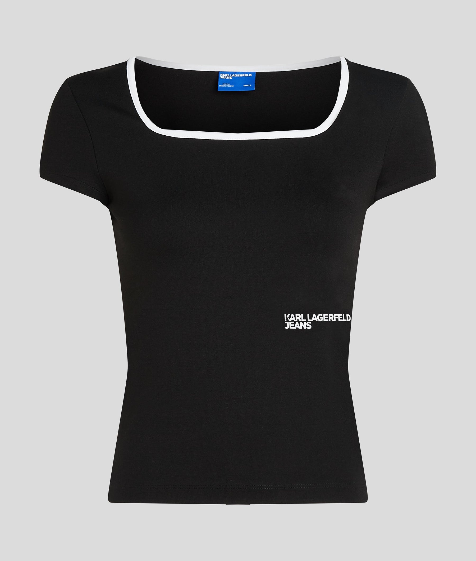SQUARE-NECK T-SHIRT