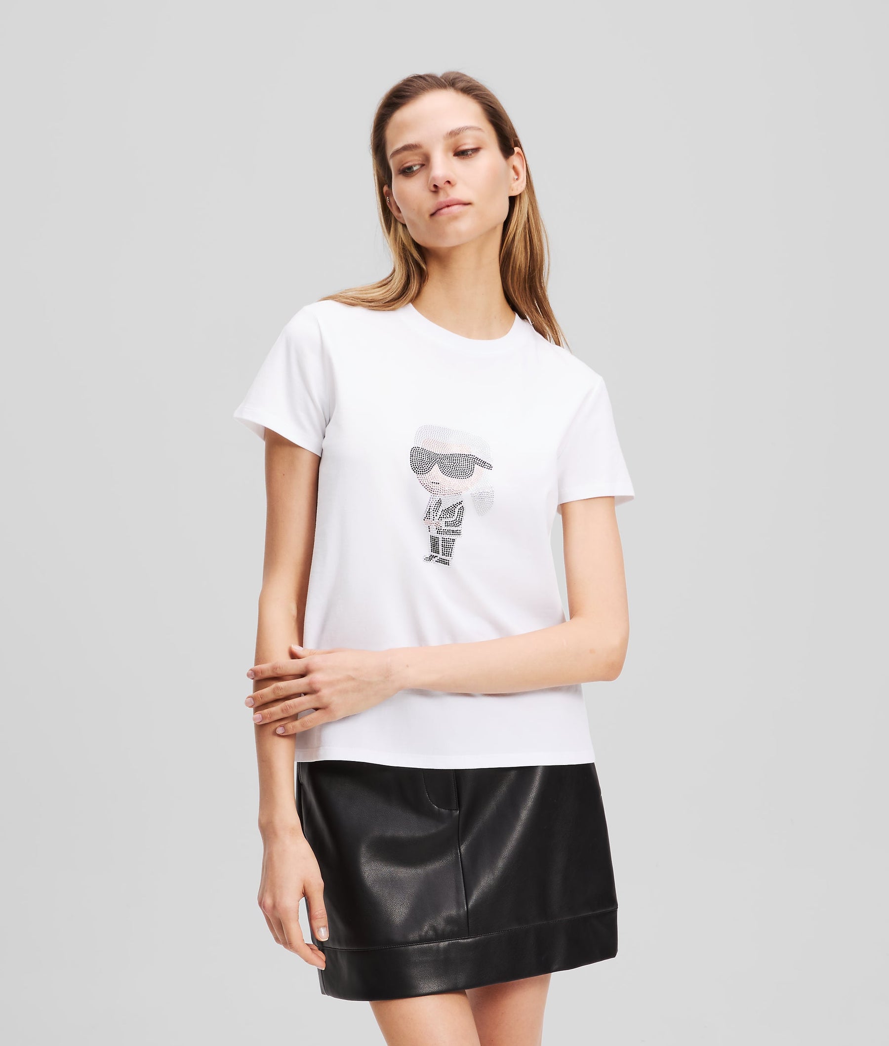 RHINESTONE IKON KARL T-SHIRT