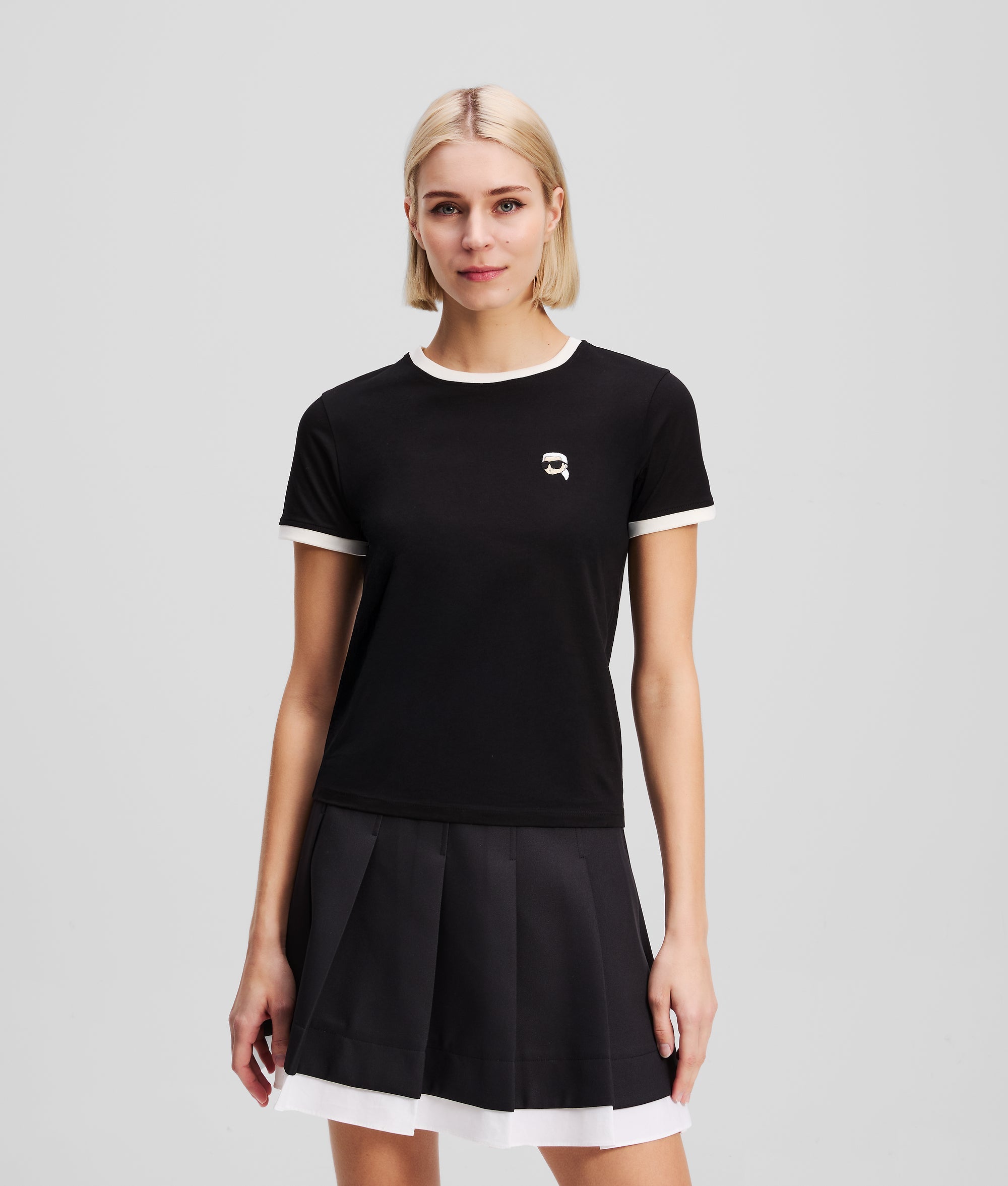 IKON CONTRAST PIPING T-SHIRT