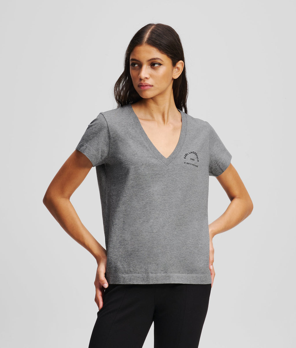 RUE ST-GUILLAUME V-NECK T-SHIRT