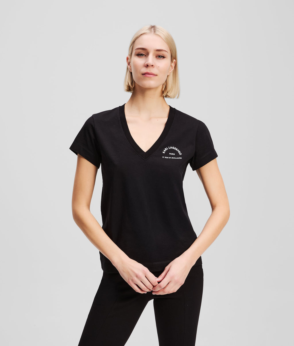 RUE ST-GUILLAUME V-NECK T-SHIRT