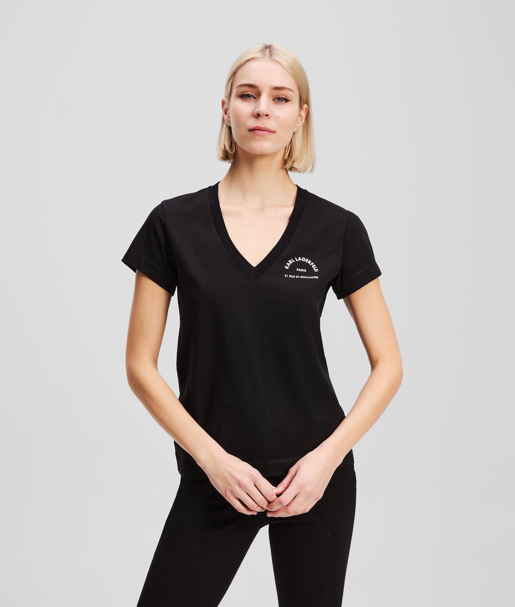 RUE ST-GUILLAUME V-NECK T-SHIRT