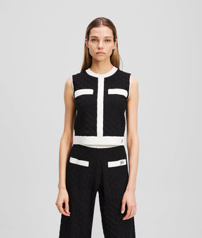 CONTRAST PIPING JUMPER