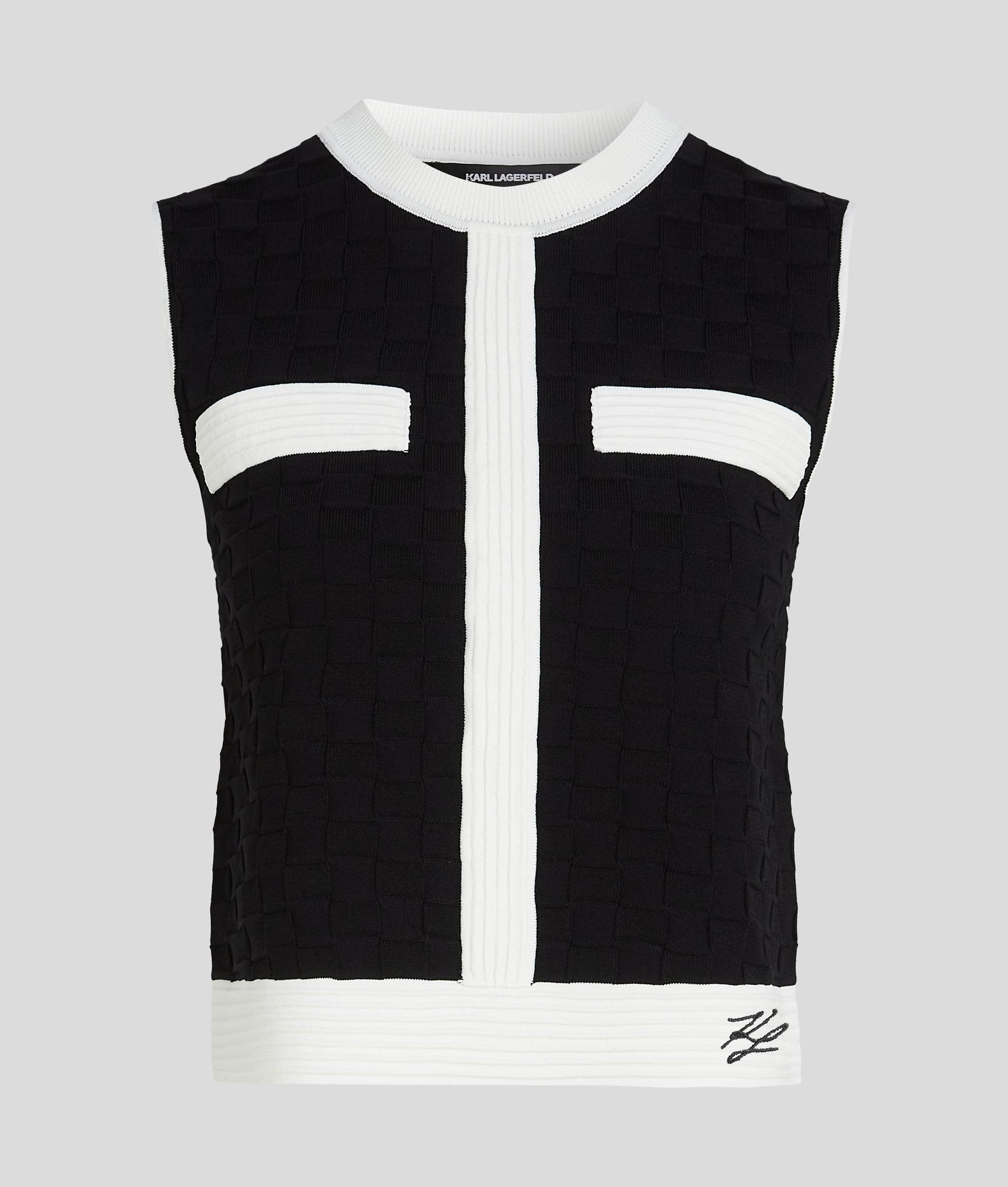 CONTRAST PIPING JUMPER