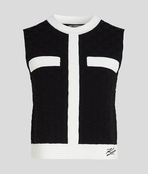 CONTRAST PIPING JUMPER