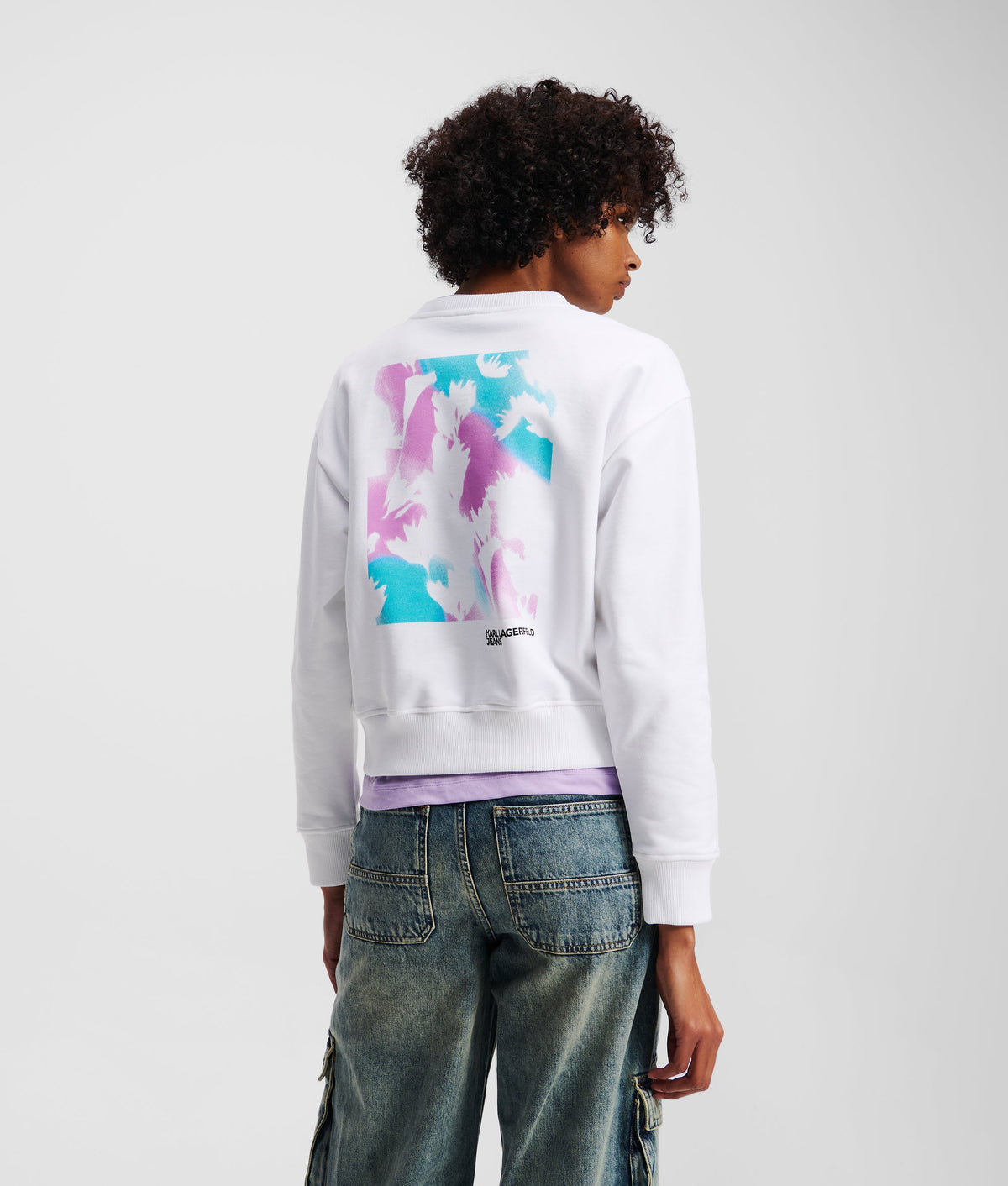 FLORAL-PRINT JUMPER