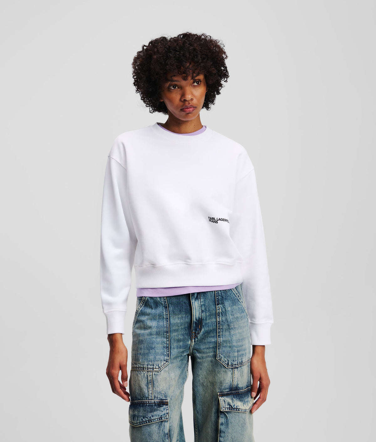 FLORAL-PRINT JUMPER
