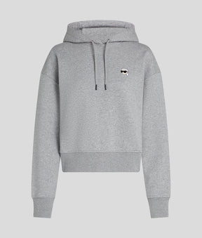 IKON PATCH CROPPED HOODIE
