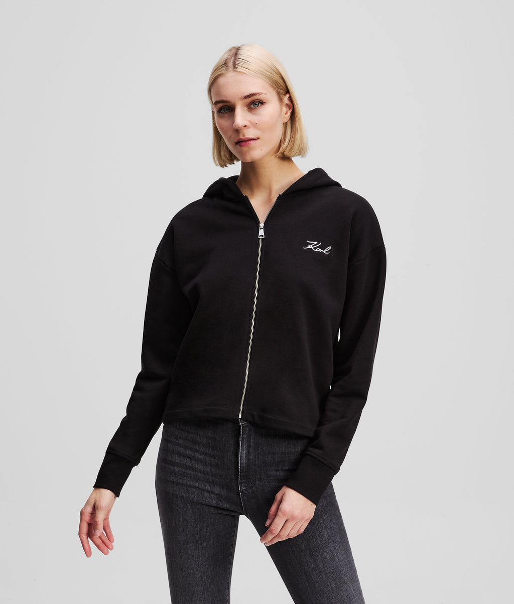 SIGNATURE ZIP-UP HOODIE