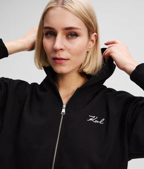 SIGNATURE ZIP-UP HOODIE