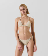 SHIMMER TRIANGLE BIKINI TOP