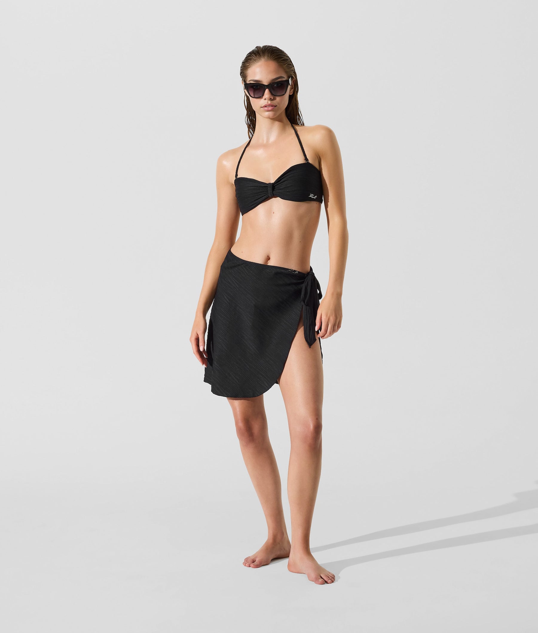 RIBBED SHORT SARONG