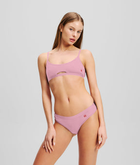 IKON RIBBED PEEPHOLE BRALETTE