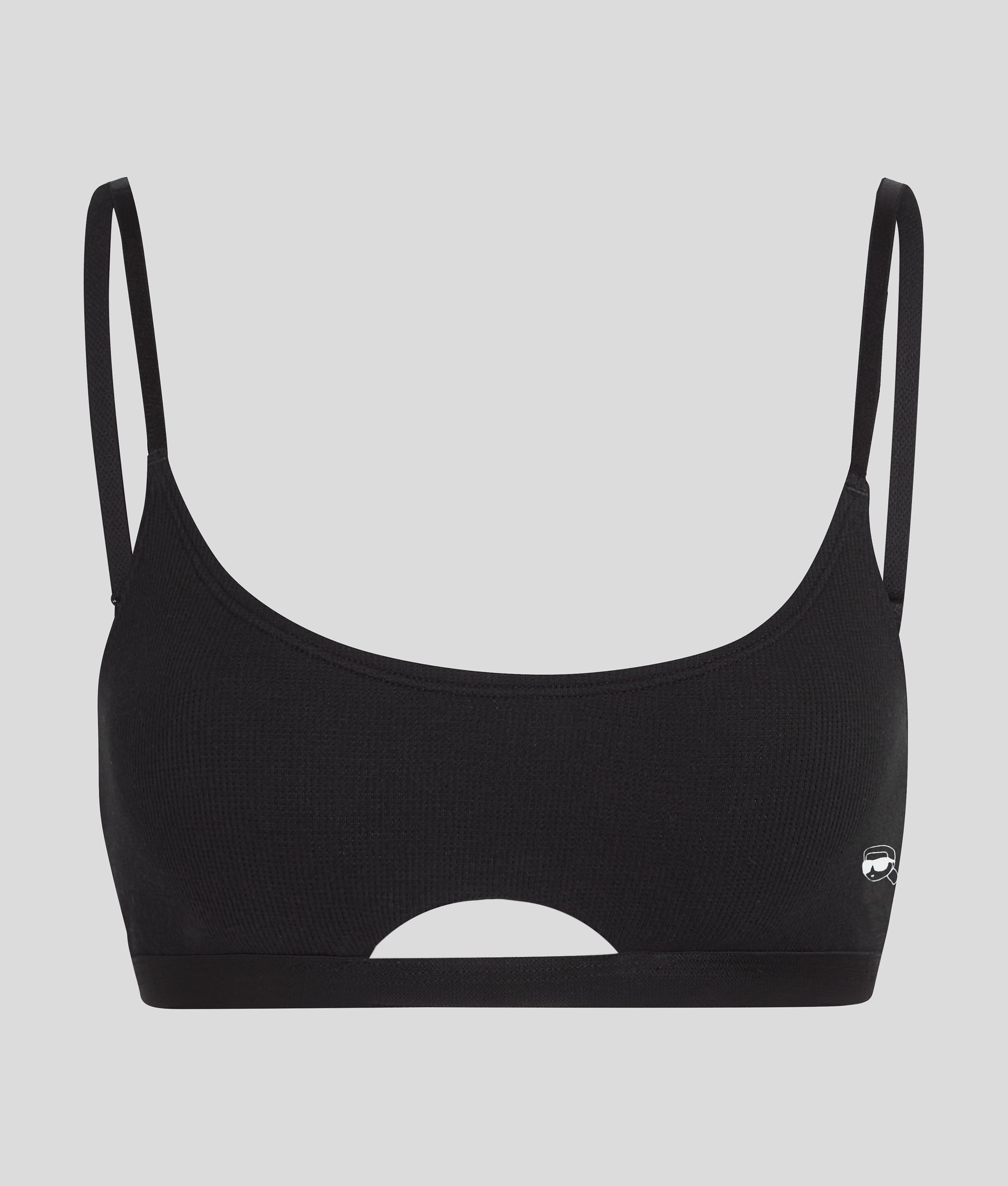 IKON RIBBED PEEPHOLE BRALETTE
