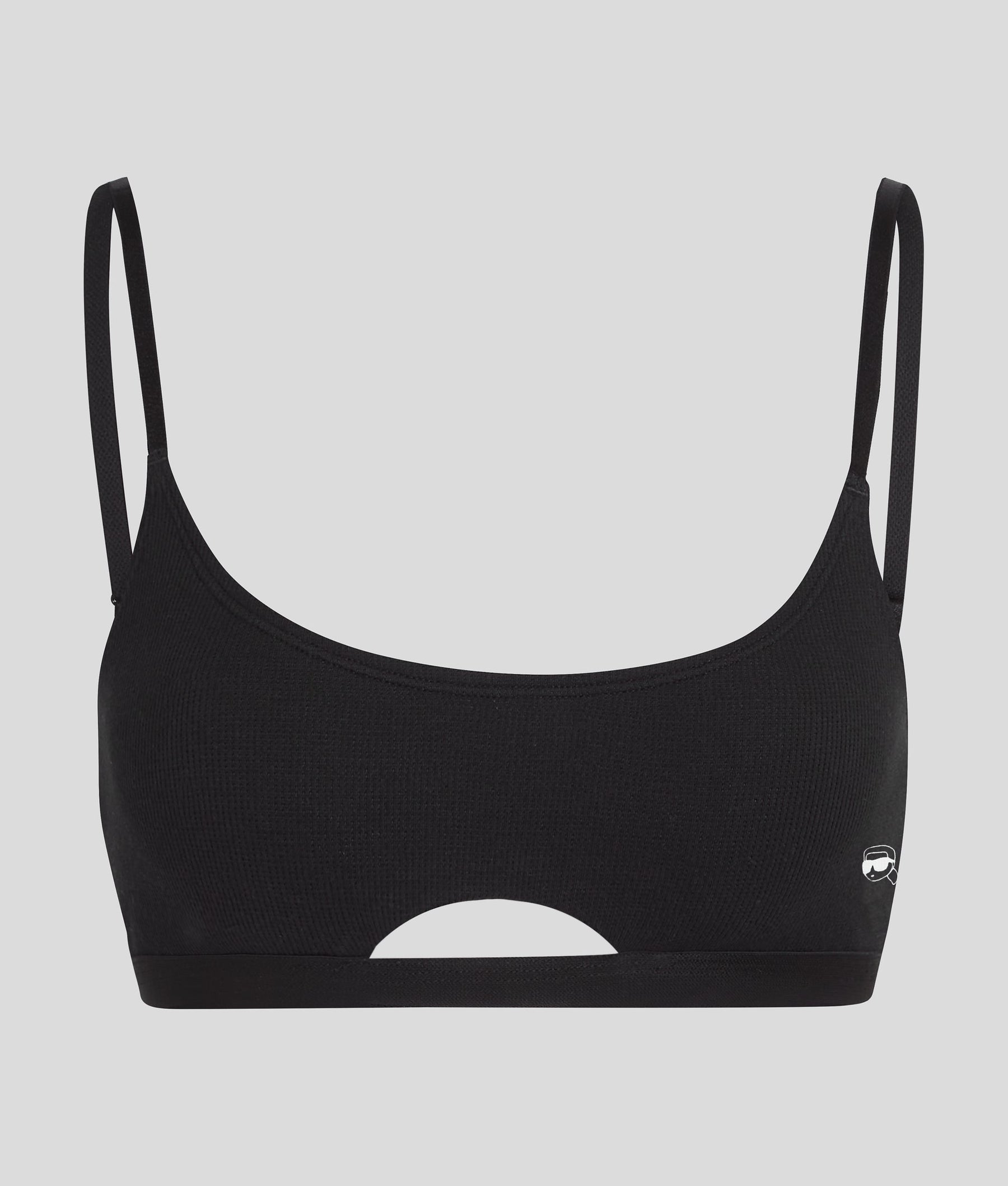 IKON RIBBED PEEPHOLE BRALETTE