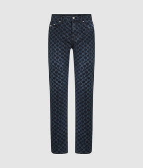 All-over Monogram jeans