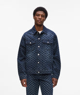 All-over Monogram denim jacket