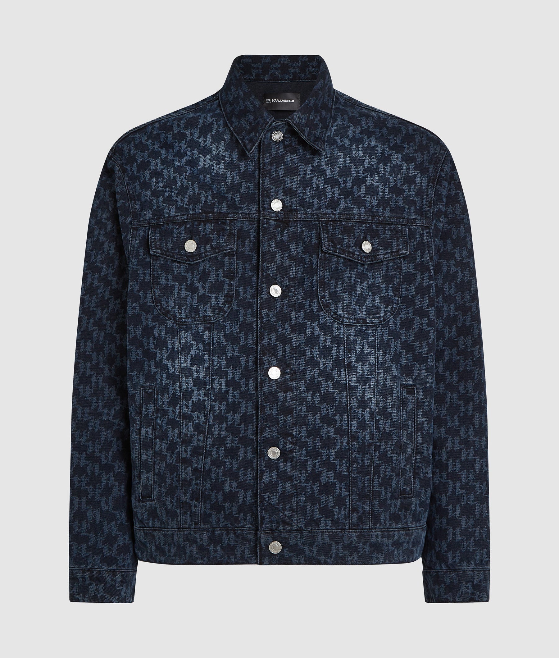 All-over Monogram denim jacket