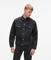 All-over Monogram denim jacket