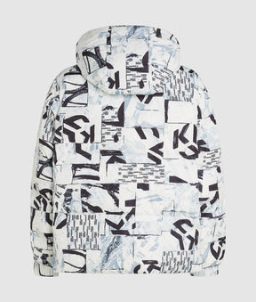 All-over Monogram padded jacket