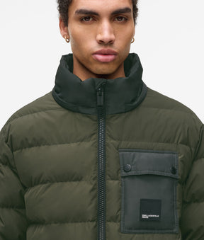 Utility puffer jacket