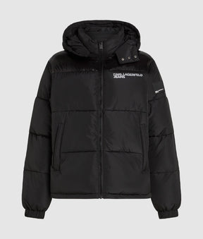 Logo puffer jacket