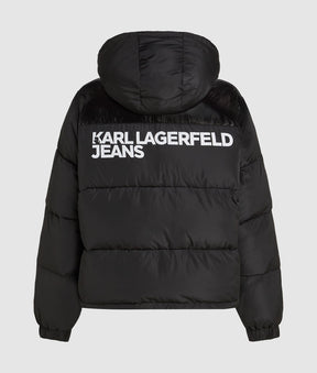Logo puffer jacket