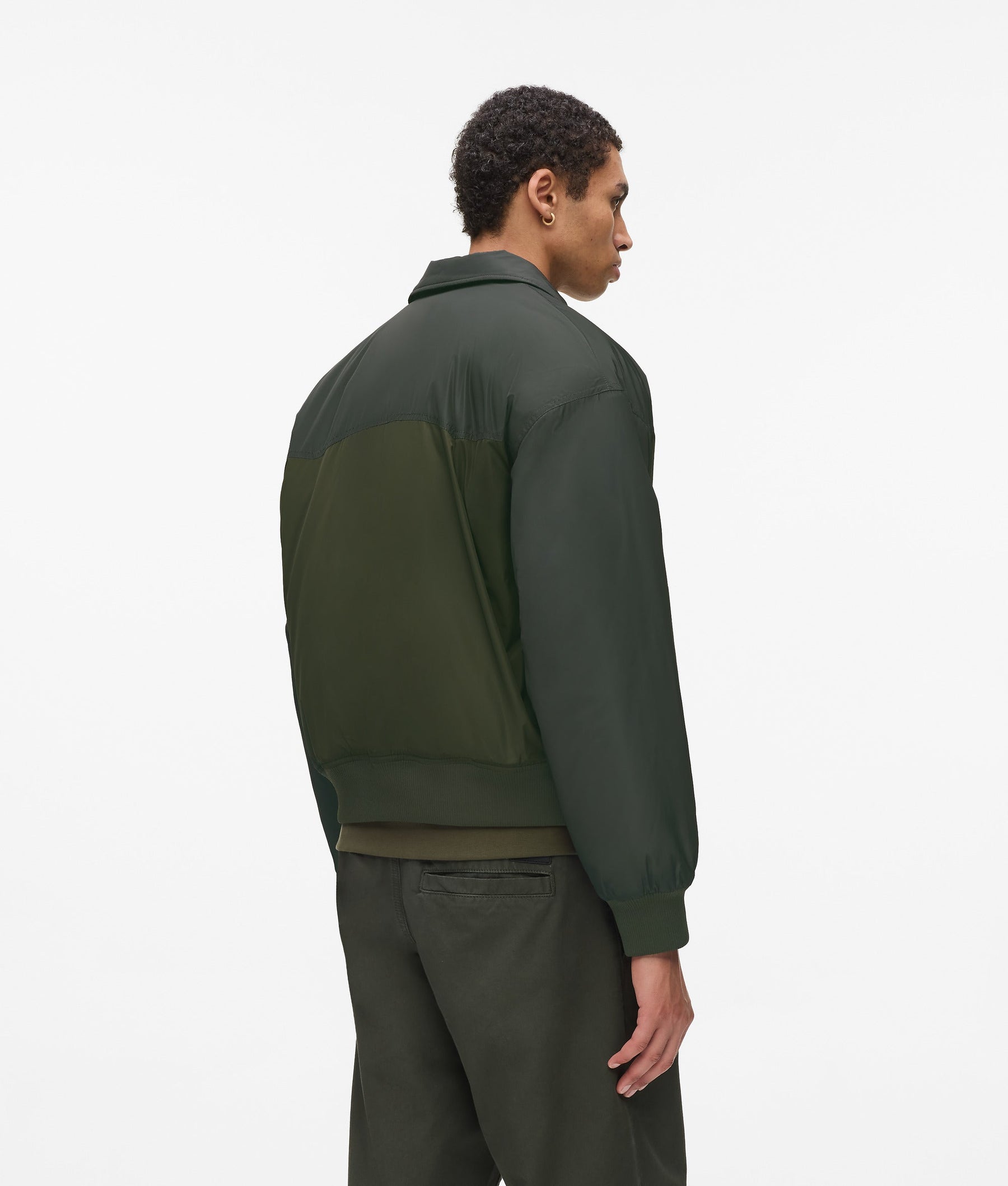 Padded bomber jacket
