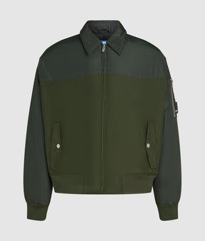 Padded bomber jacket