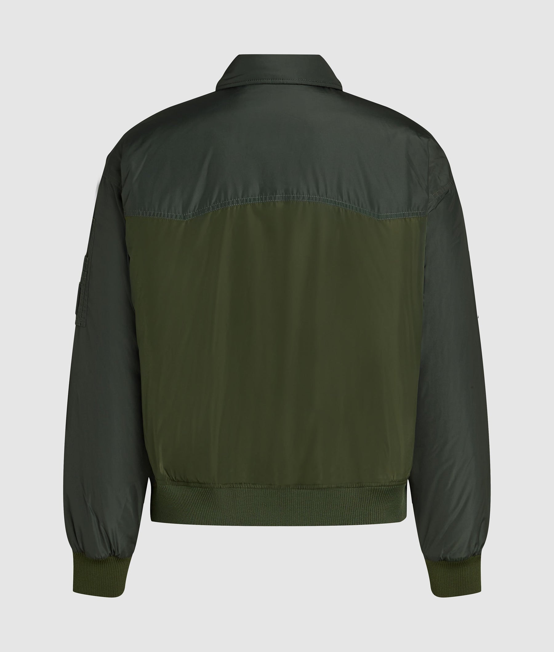Padded bomber jacket