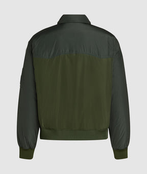 Padded bomber jacket