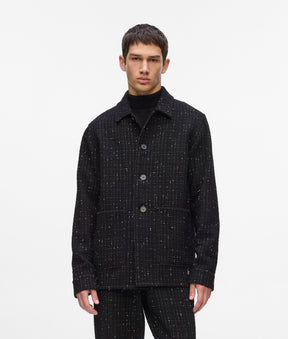 Bouclé overshirt