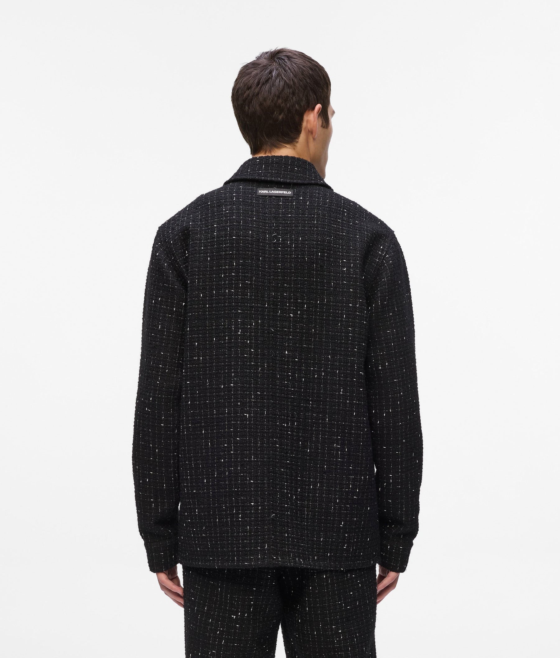 Bouclé overshirt